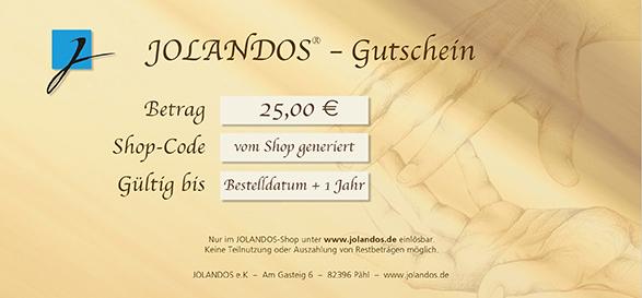 JOLANDOS - Gutschein 25 Euro